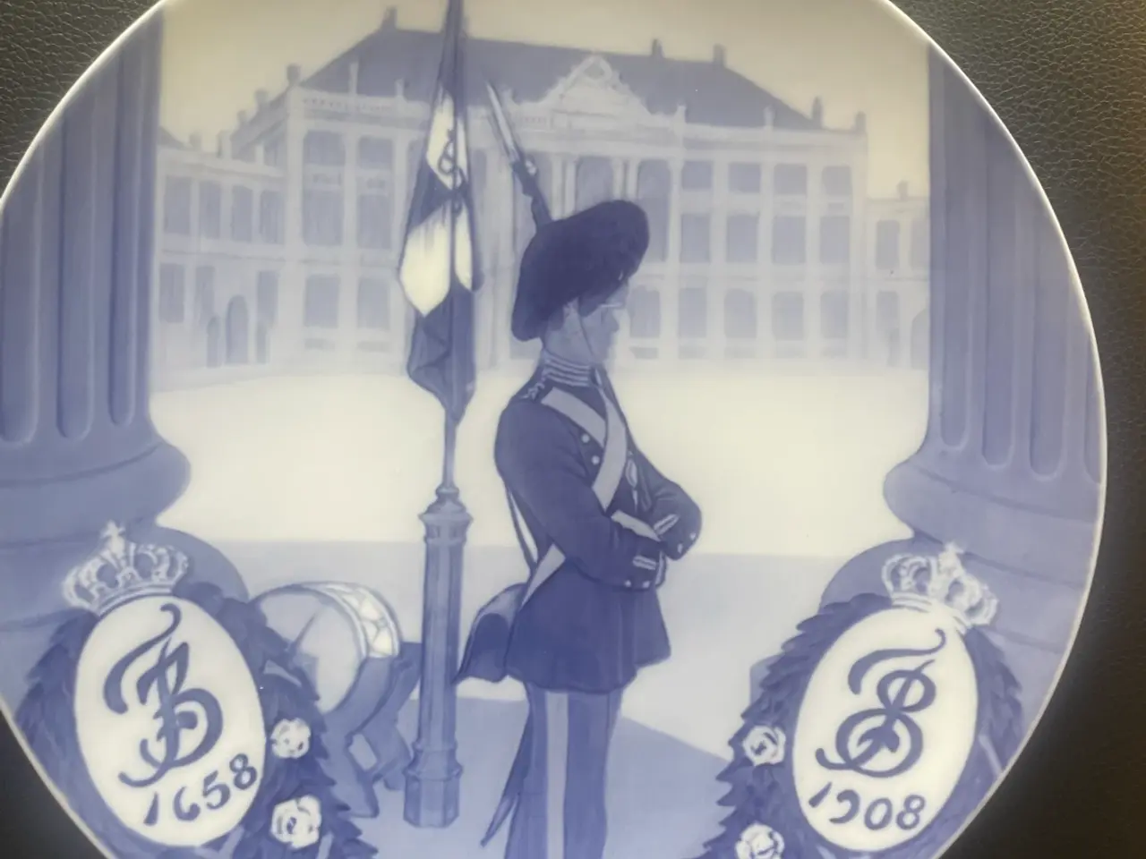 Billede 1 - Royal Copenhagen mindeplatte