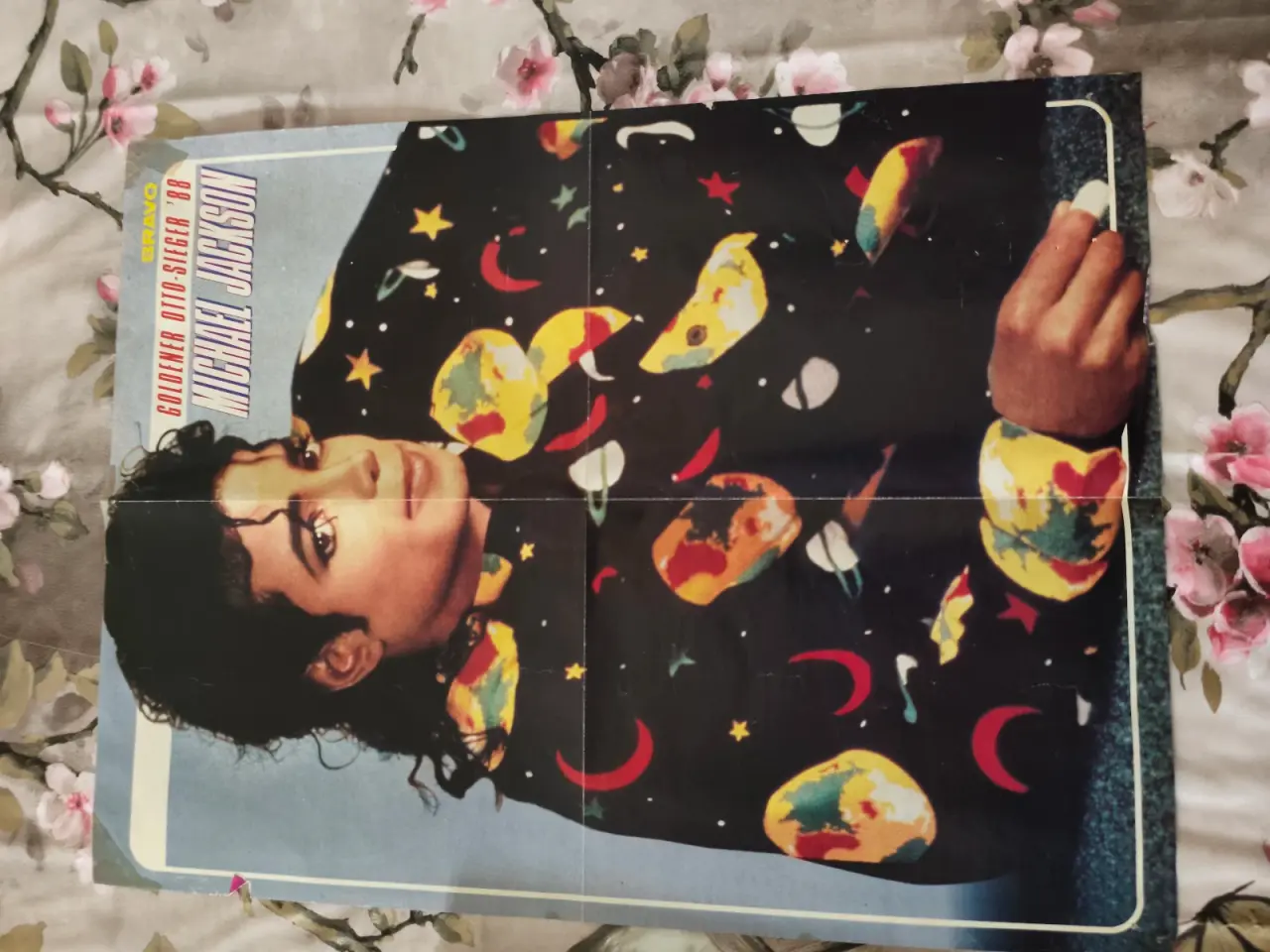 Billede 1 - Gammel Michael Jackson plakat