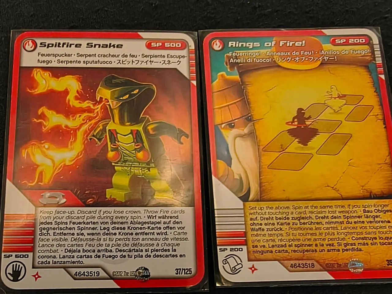 Billede 4 - Ninjago: NRG Kai vs. Chokun spinner sæt (9591)