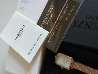 LORENZO dame armbånds ur Italiensk top mærkeLOR63