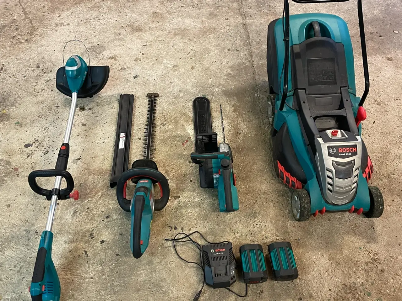 Billede 3 - BOSCH komplet sæt 36v