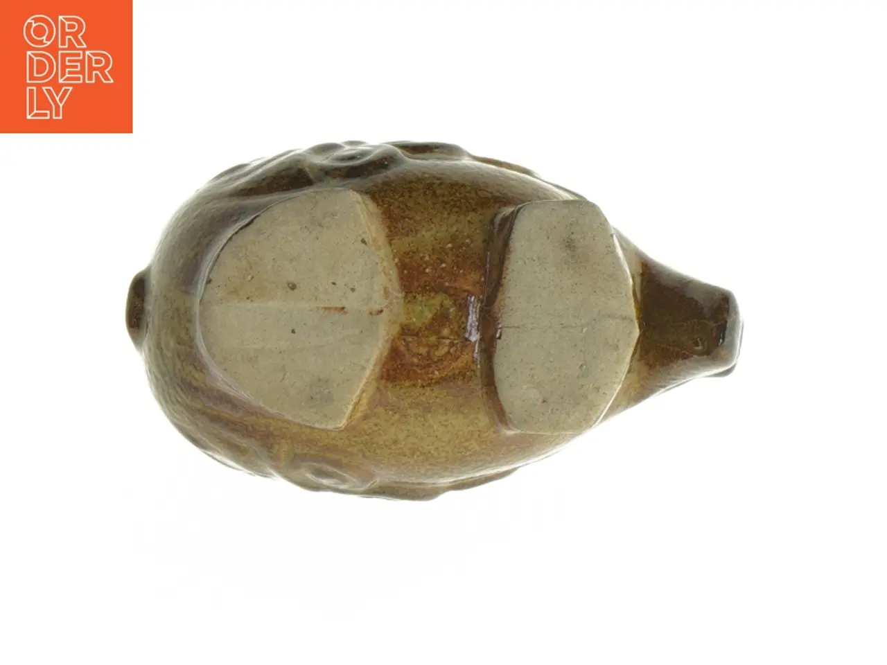 Billede 5 - Keramik fiske vase (str. 14x7,5 cm)
