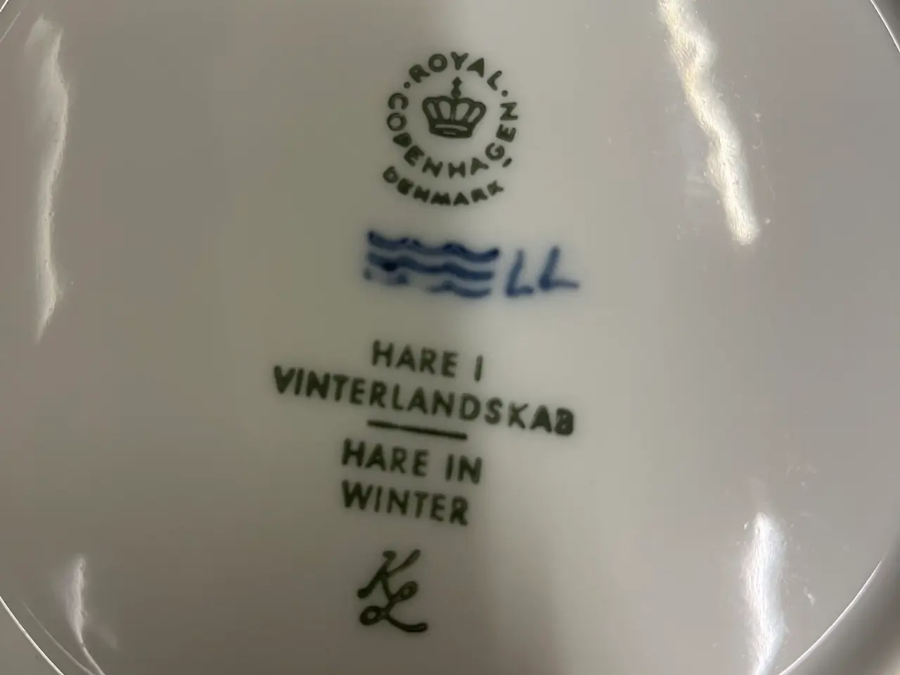 Billede 3 - Royal Copenhagen platte 1971