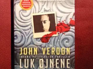 Luk øjnene. John Verdon. Krimi