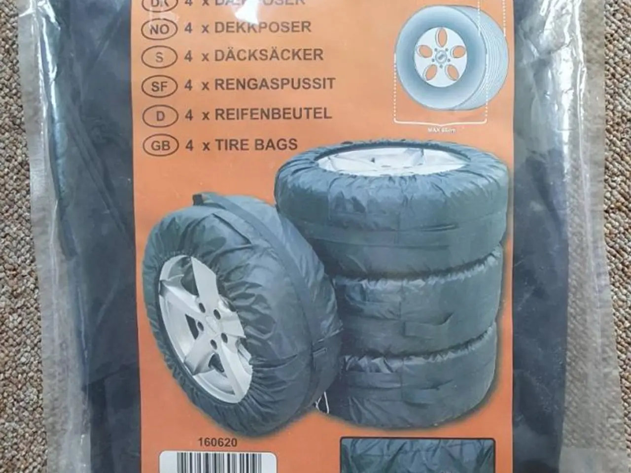 Billede 1 - Dækposer 13"-19"