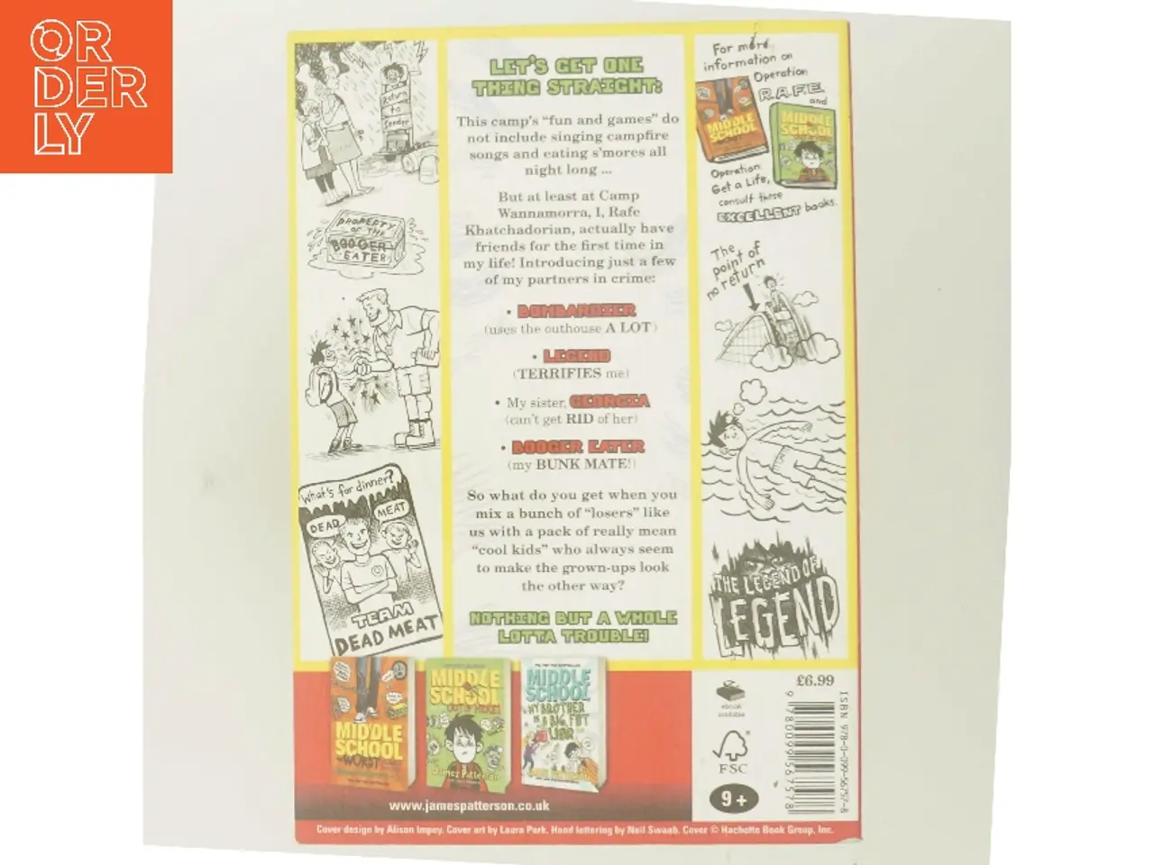 Billede 3 - Middle School: How I Survived Bullies, Broccoli, and Snake Hill (Bog)