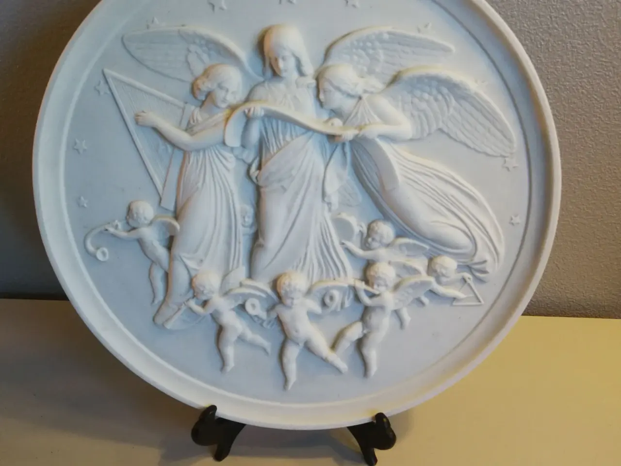 Billede 1 - Bisquit platte/relief