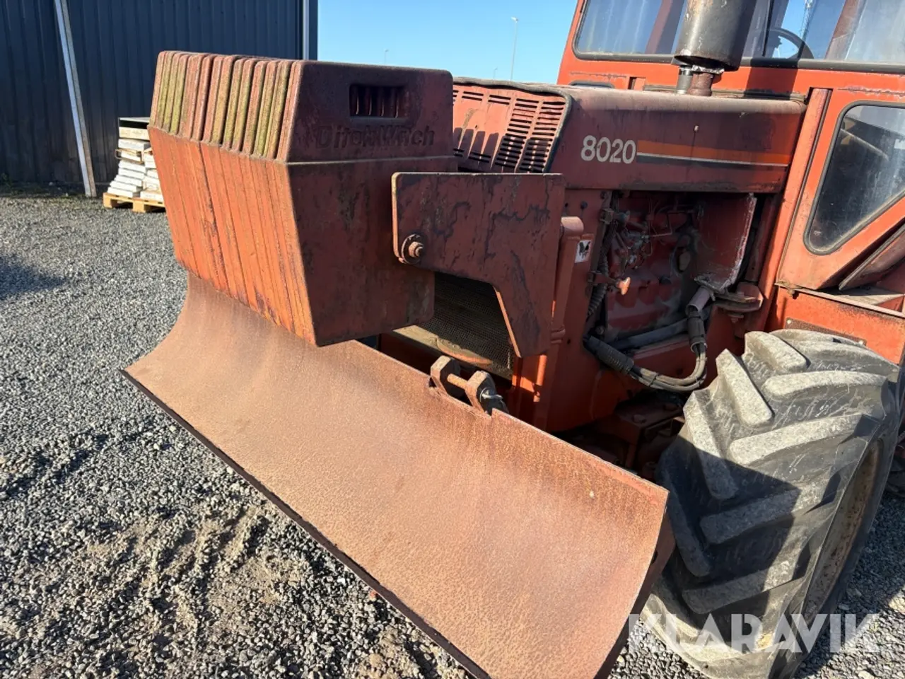 Billede 12 - Kædegraver/plov Ditch Witch 8020 - inklusiv wejerhejs-lad til transport