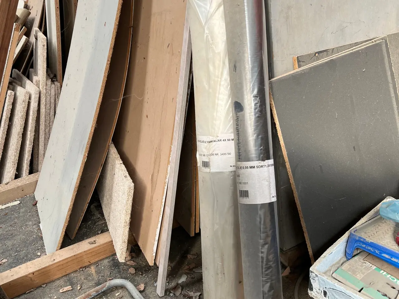 Billede 2 - Sort plast folie