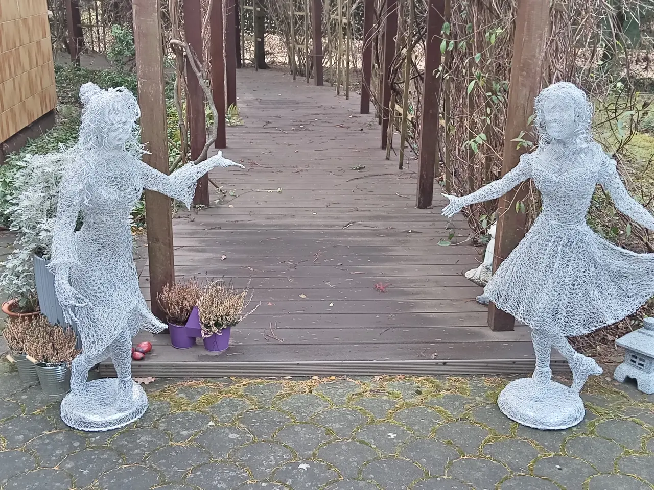 Billede 1 - haveskulptur, dekoration - VELKOMMEN