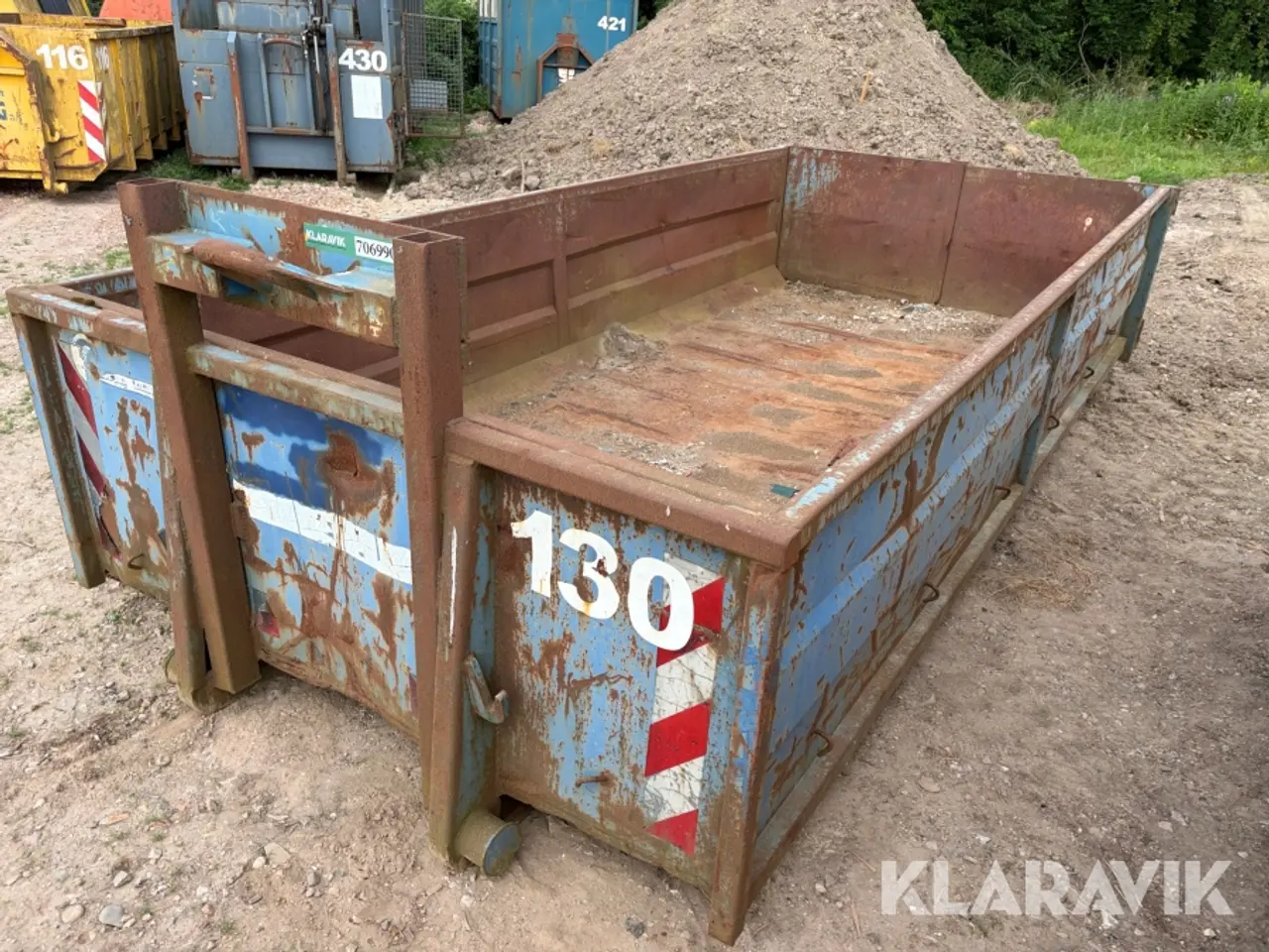 Billede 1 - Container med kroghejsbeslag