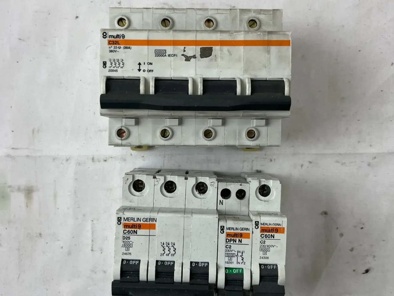 Billede 2 - Merlin Gerin Multi9 C32L C60N DPN N Breaker parti