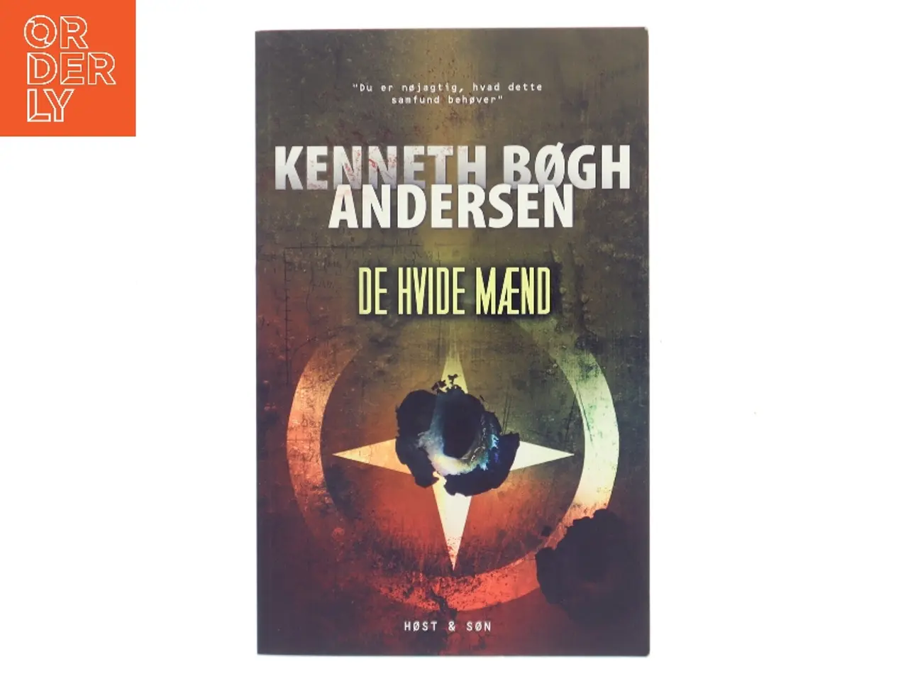Billede 1 - De hvide mænd af Kenneth Bøgh Andersen (Bog)