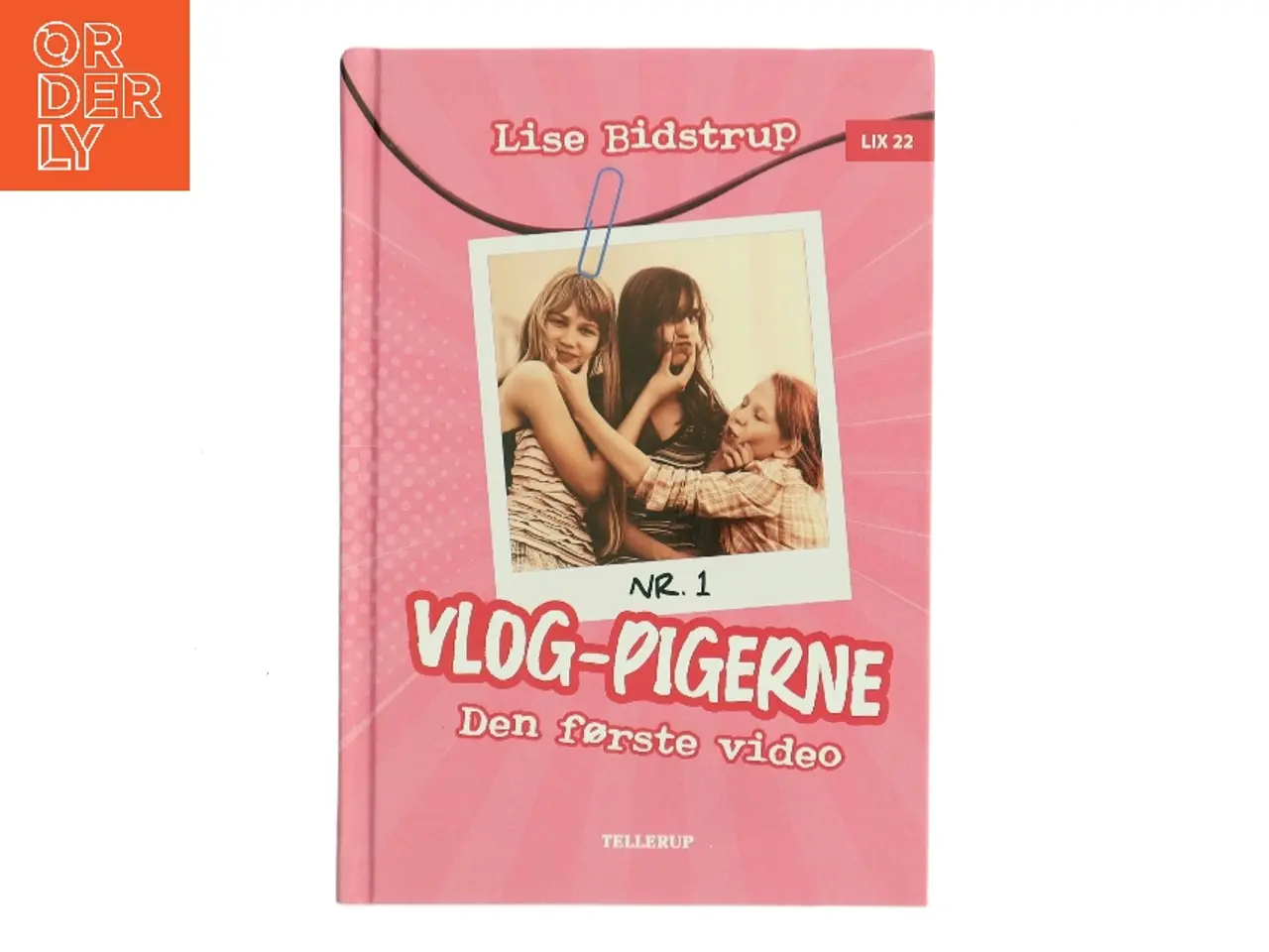 Billede 1 - Vlog-pigerne - den første video af Lise Bidstrup (Bog)