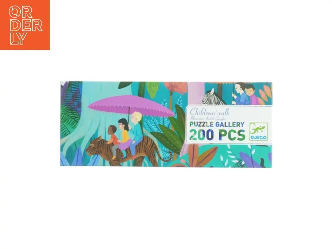 Billede 1 - Djeco Puzzle Gallery Børnepuslespil fra Djeco (str. 97 x 33 cm)