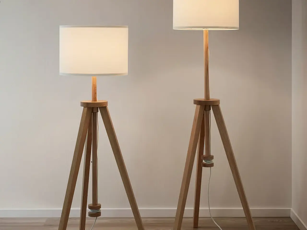 Billede 2 - LAUTERS Gulvlampe, ask/hvid