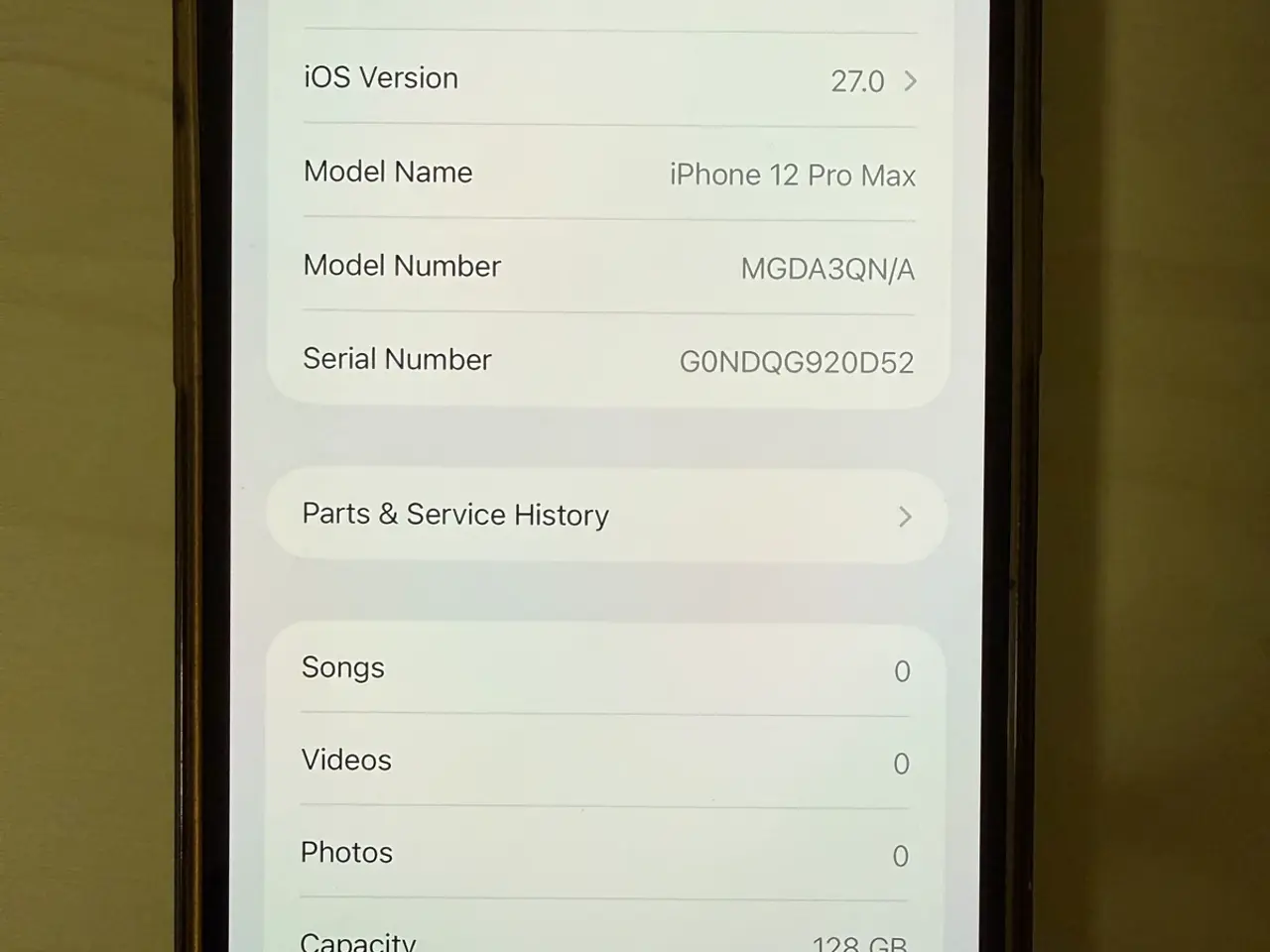 Billede 10 - iPhone 12 Pro Max 128 GB Midnight Blue