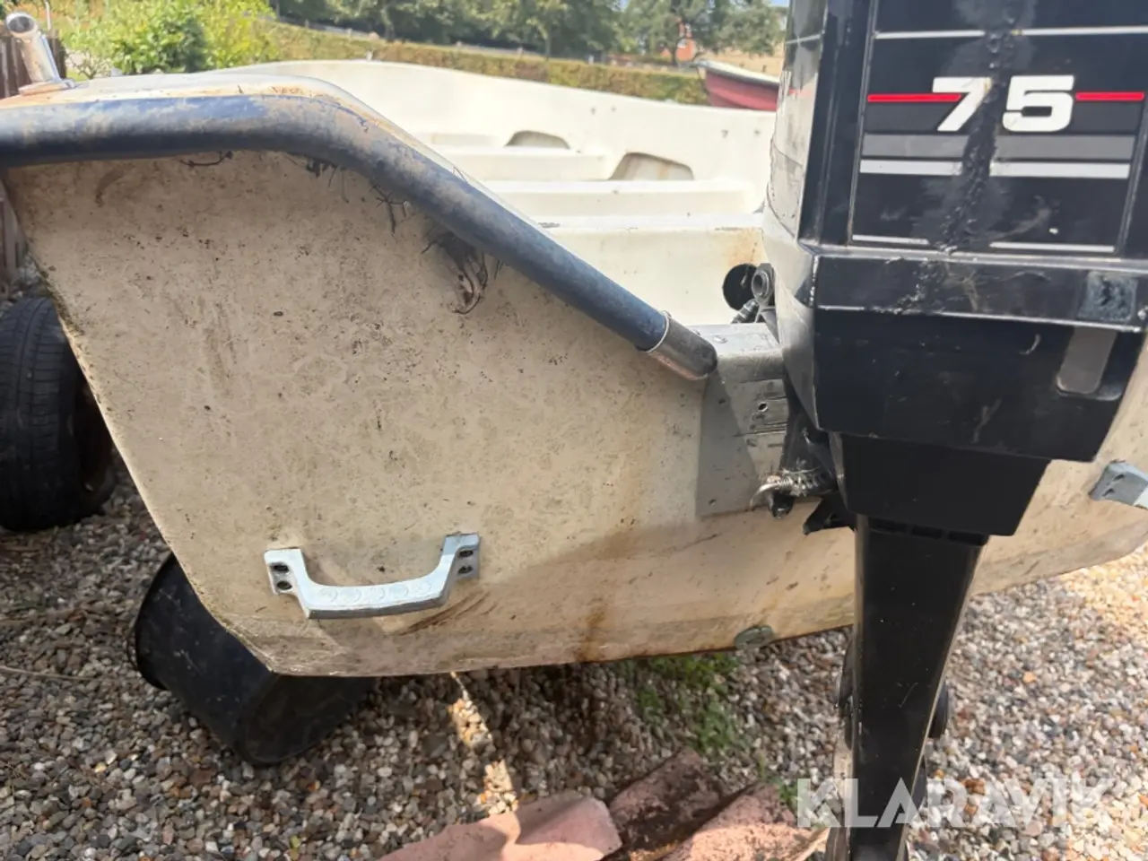 Billede 8 - Jolle Ryds-460 motor og vogn medfølger