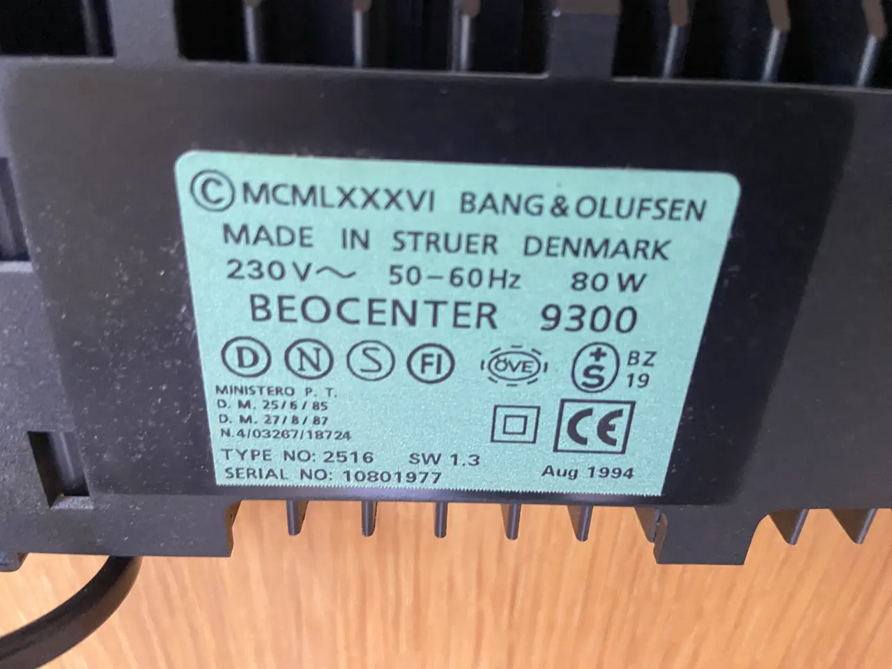 Billede 3 - Beocenter 9300