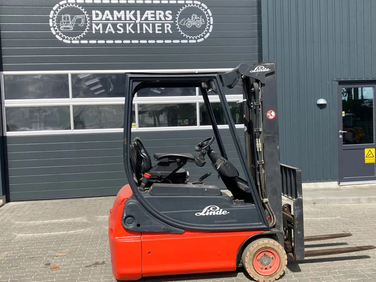 Billede 7 - Linde E14 Linde E14 El truck der kører godt