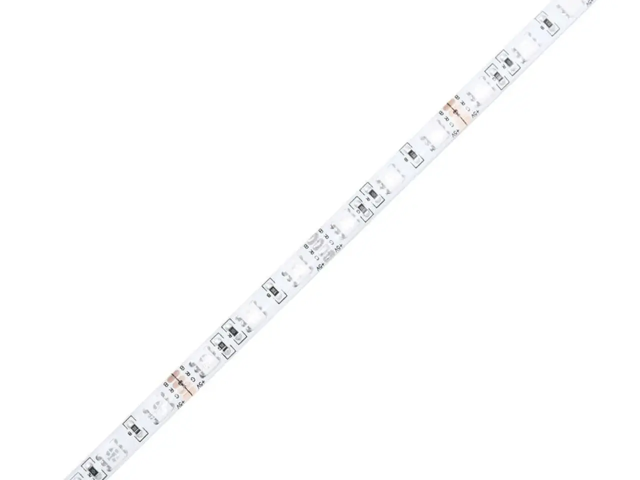 Billede 11 - Tv-skab med LED-lys 160x35x40 cm hvid