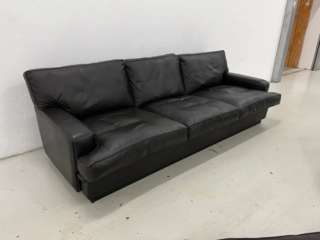 Billede 8 - Arne Norell sofagruppe i Dark Brown læder.