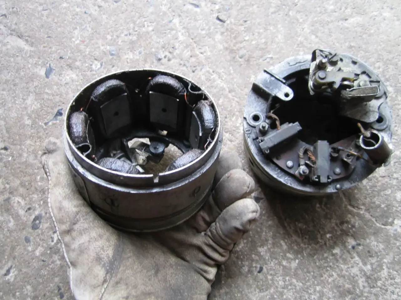 Billede 2 - MZ Feltspolehus, stator