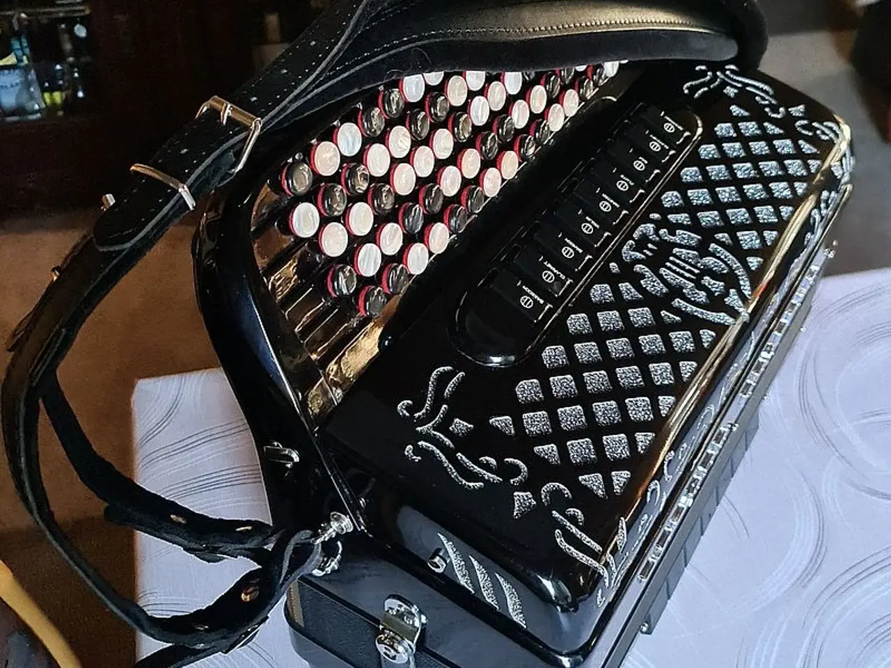 Billede 3 - Ballone burini knapharmonika