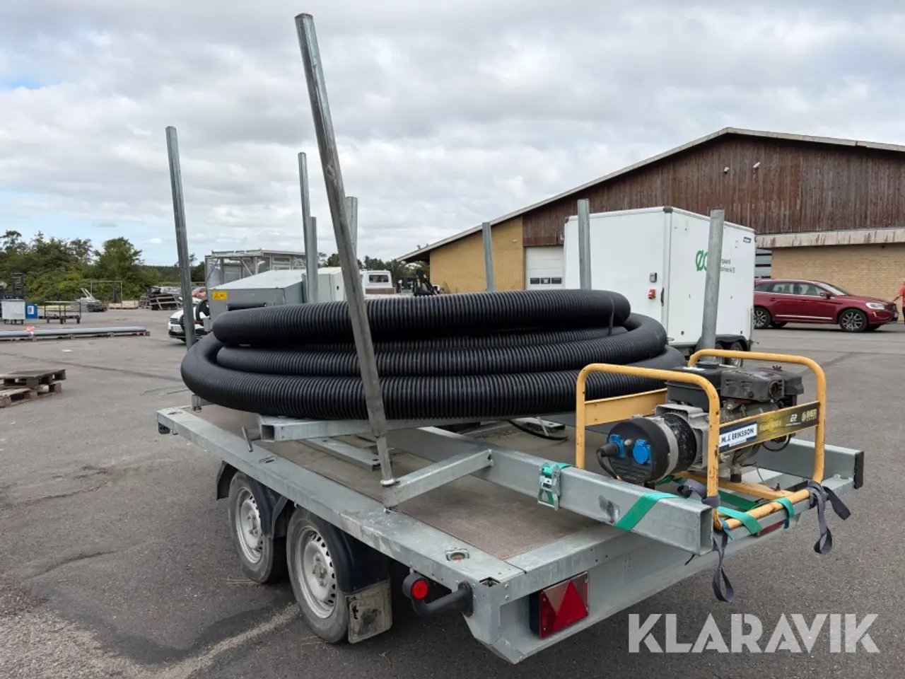 Billede 4 - Trailer til pex rør Brenderup - 2000kg