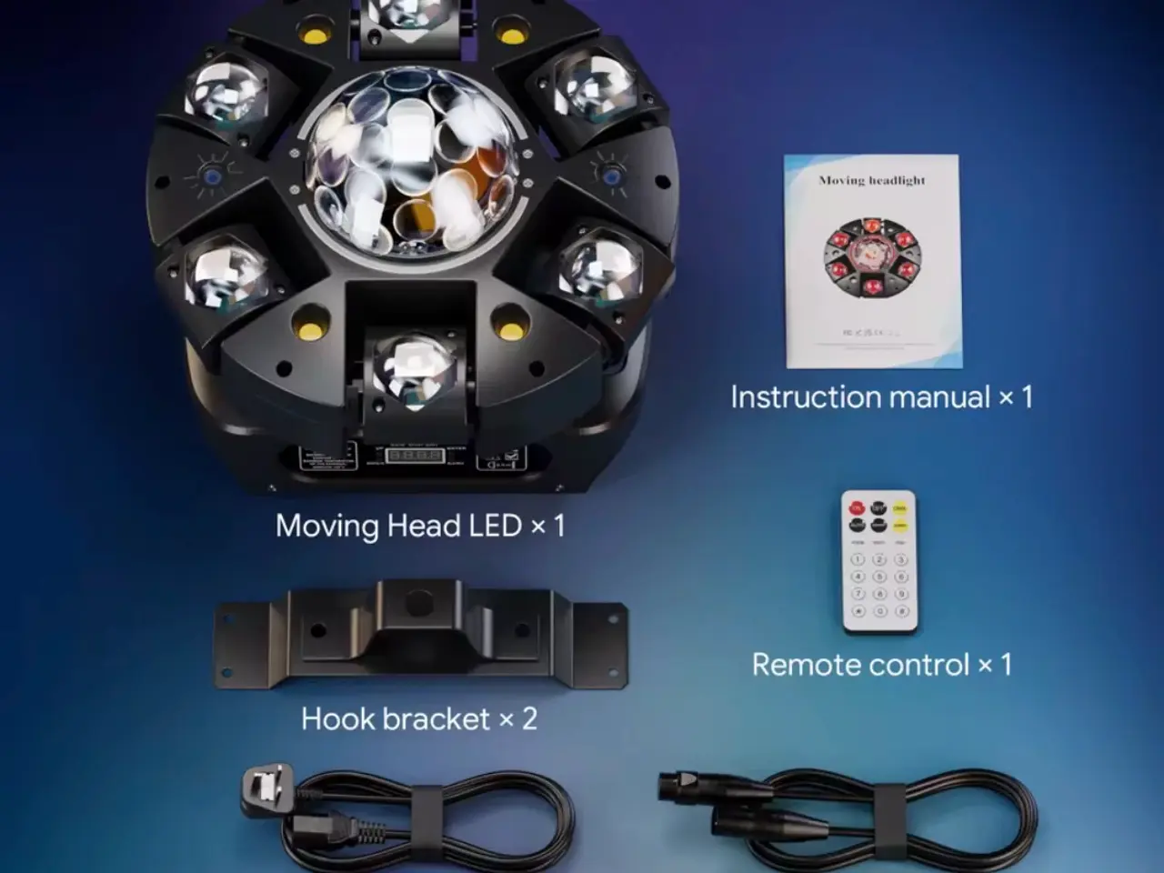 Billede 7 - Multi Lysshow 5-i-1 Centereffekt