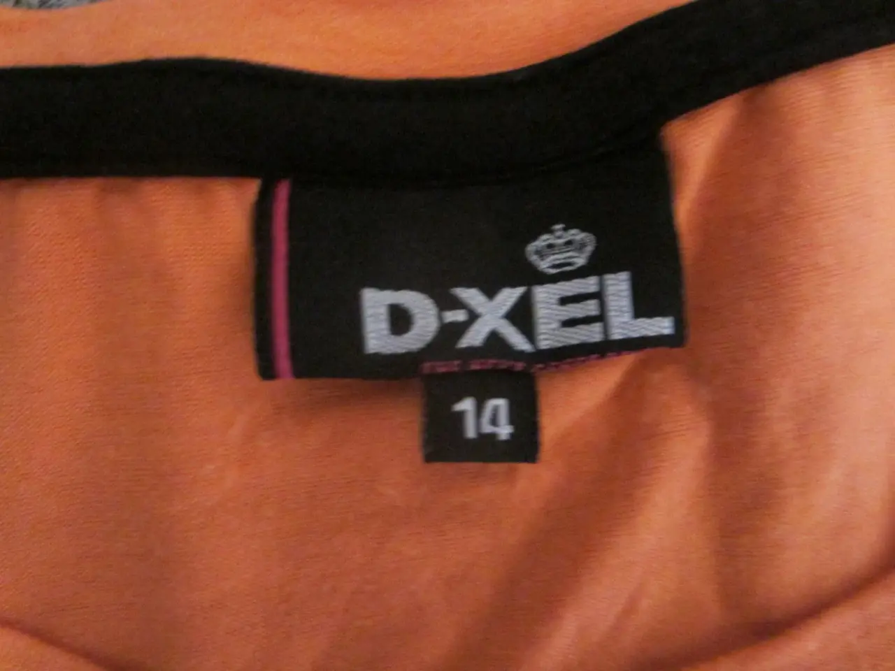Billede 3 - Smart bluse i orange i str 14 fra D-xel
