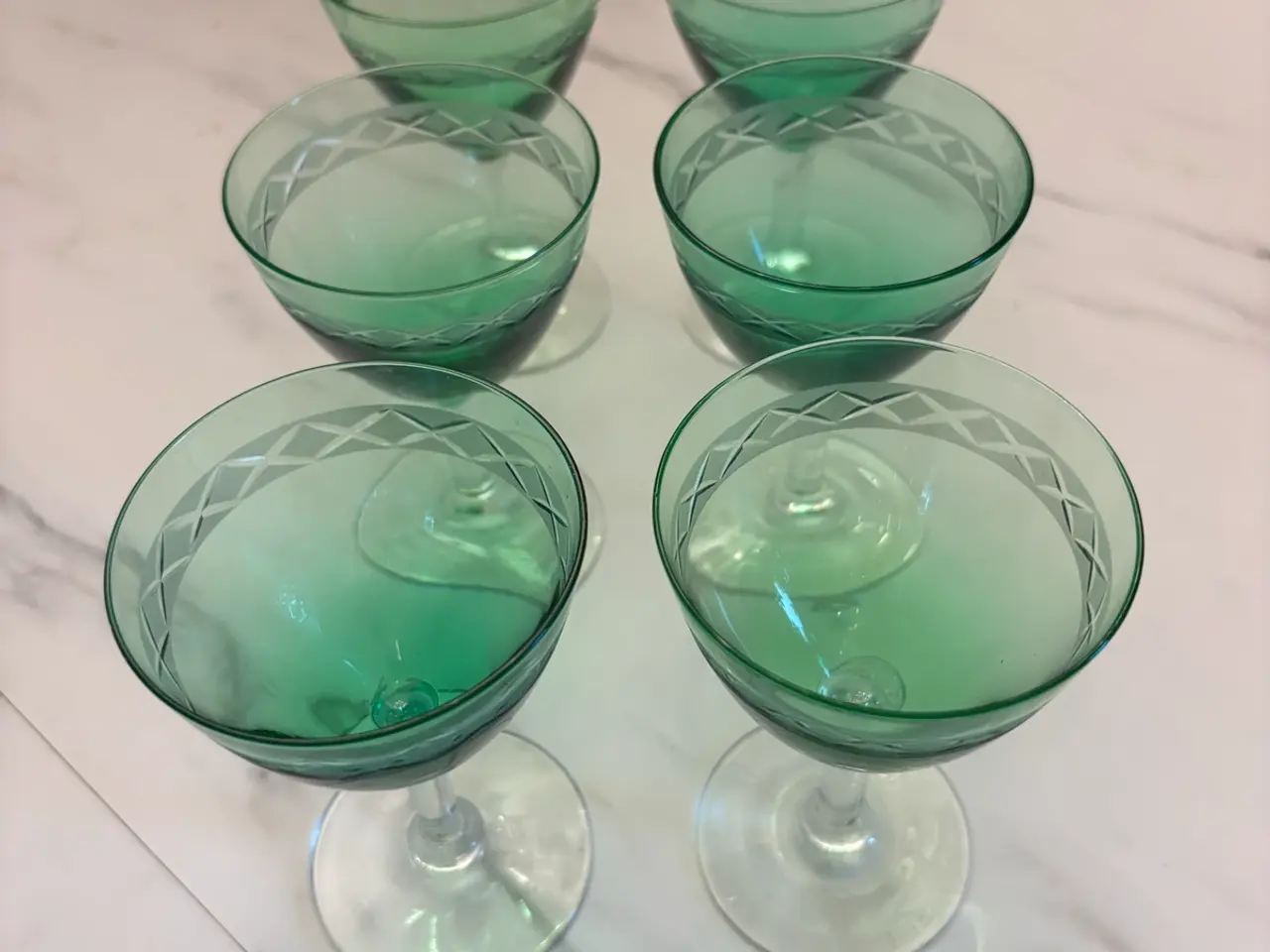 Billede 1 - Holmegaard hvidvinsglas