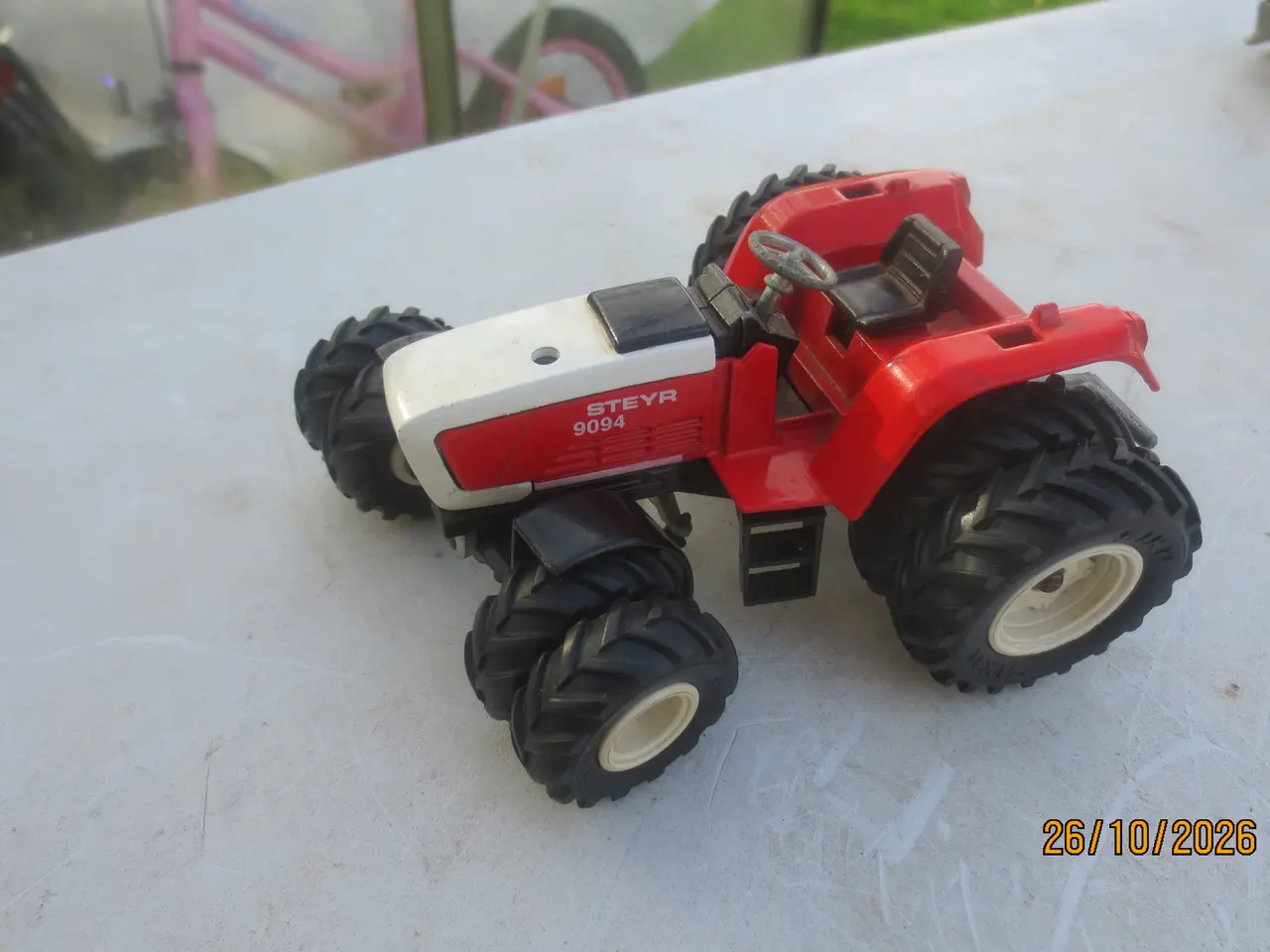 Billede 4 - 6 stk Modeltraktor MB-Steyr-Renault- MF