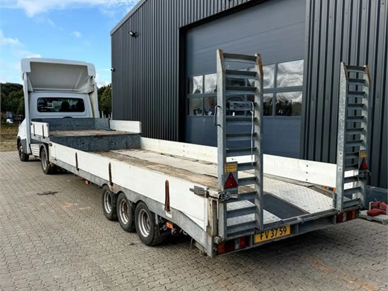 Billede 6 - Iveco Daily 40C 18 - Med trailer og lad / With trailer and flatbed
