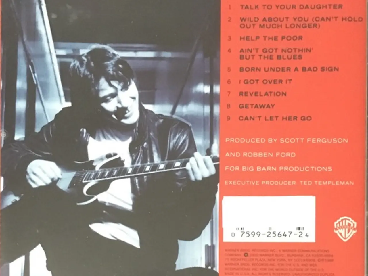 Billede 8 - Robben Ford – Talk To Your Daughter – CD
