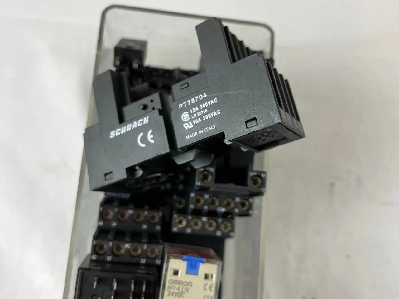Billede 9 - Schrack PT570024 PT570730 relæ parti 24VDC 230VAC