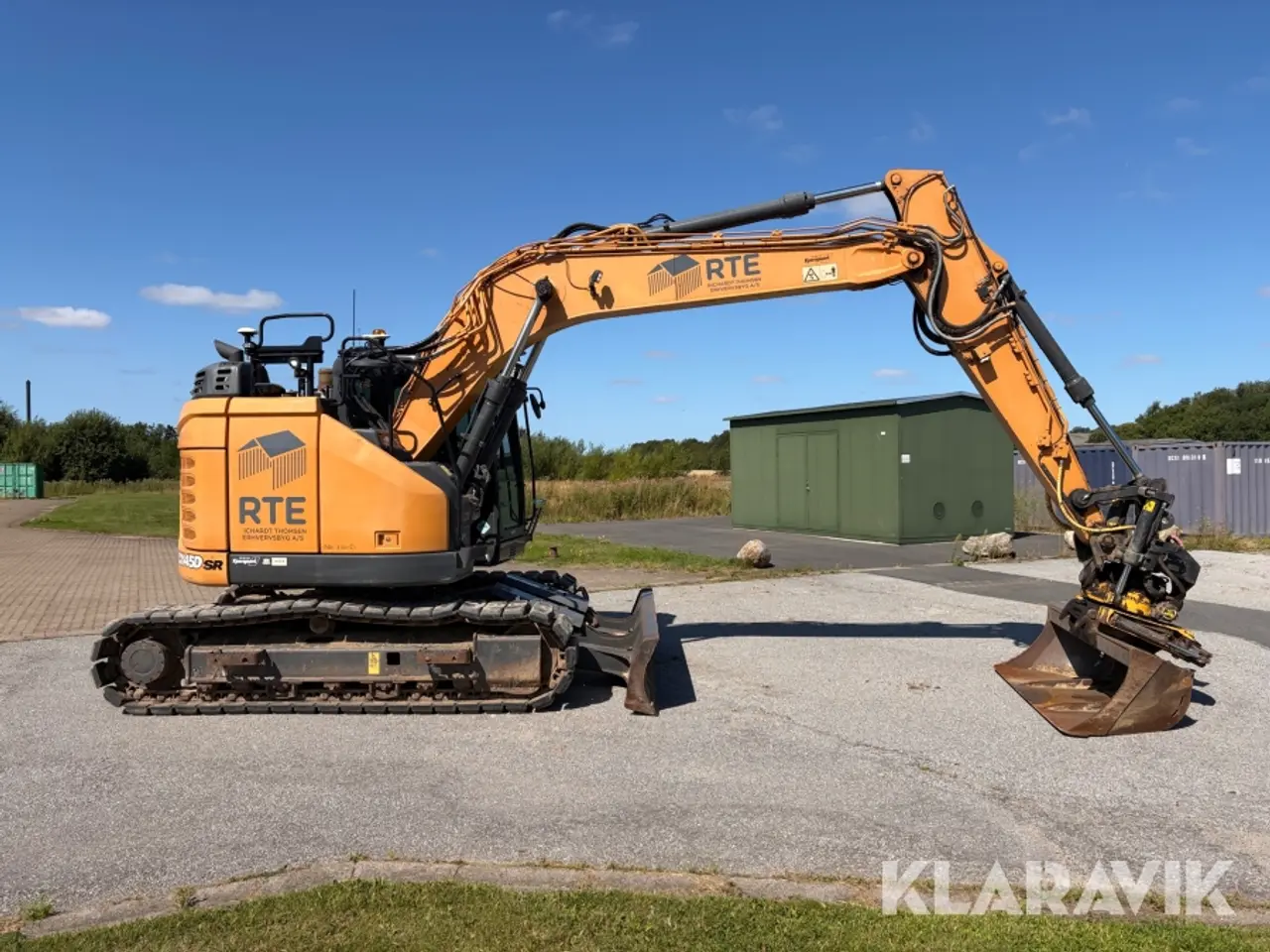 Billede 8 - Gravemaskine Case CX145D SR med Rototilt, 3D GPS, centralsmøring og tilbehør