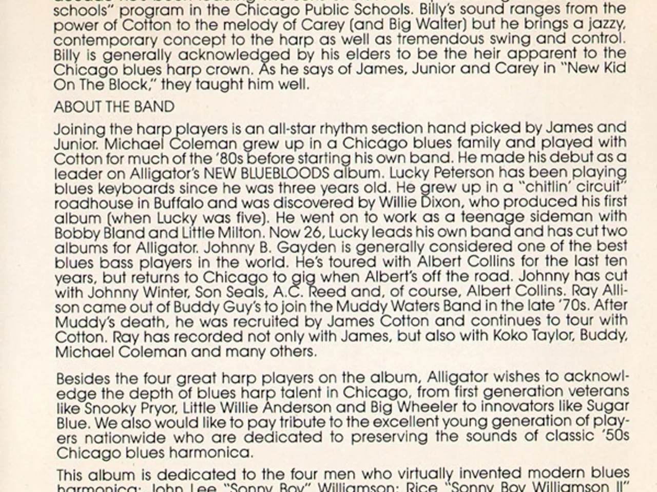 Billede 7 - James Cotton, Junior… – Harp Attack! – CD
