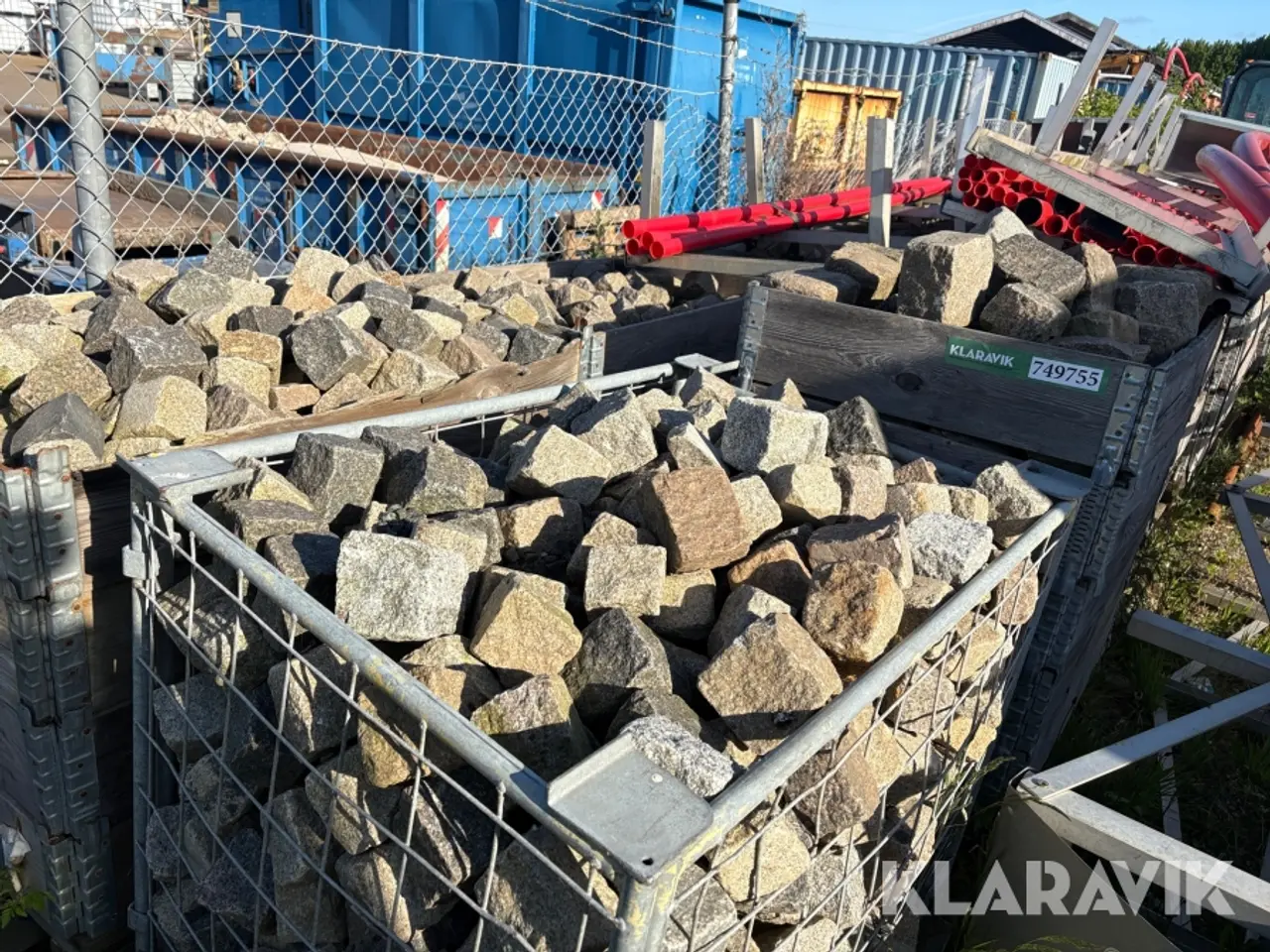Billede 1 - Chausses og brosten - 13 paller i alt
