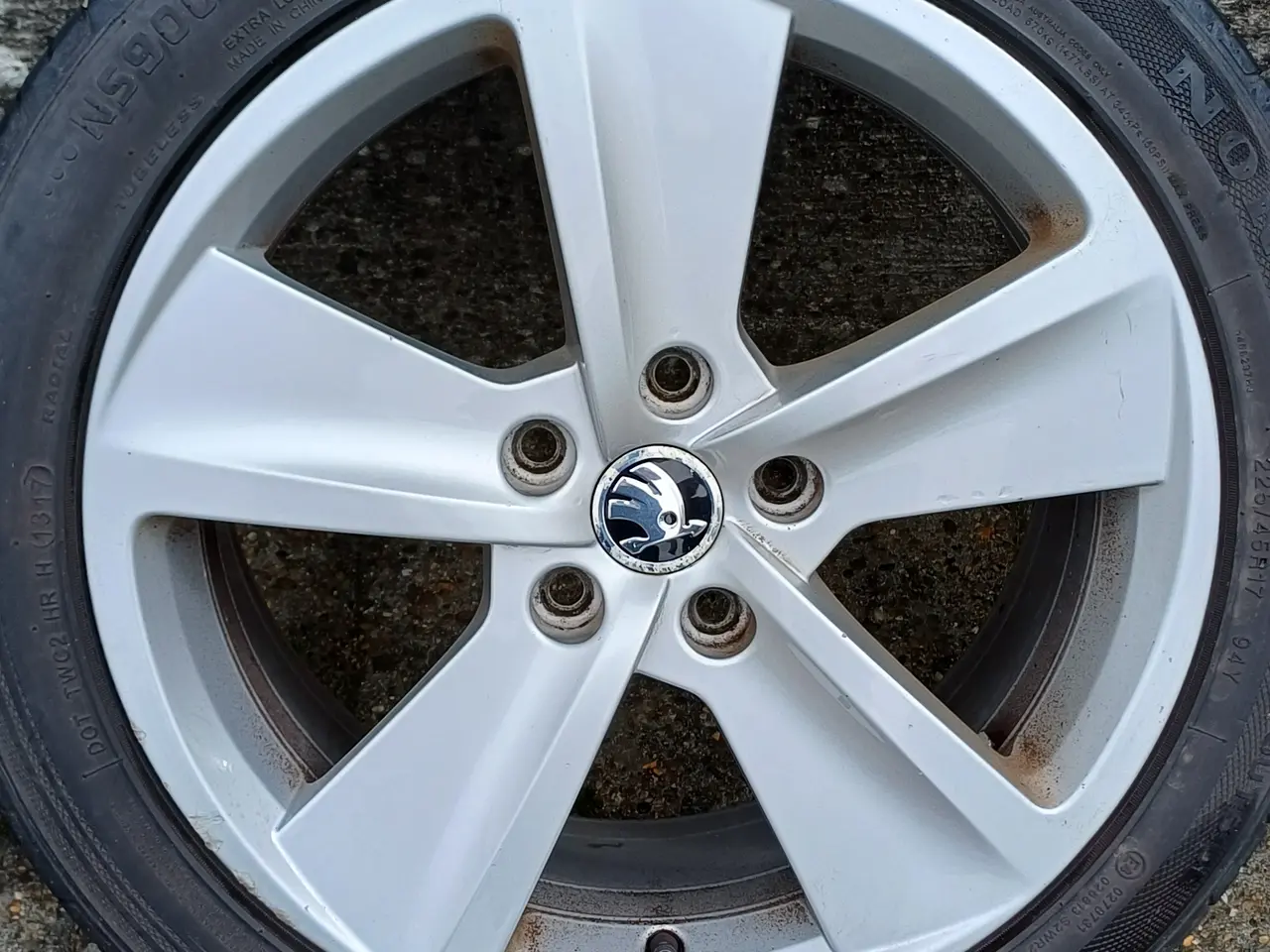 Billede 3 - 17" originale Skoda fælge
