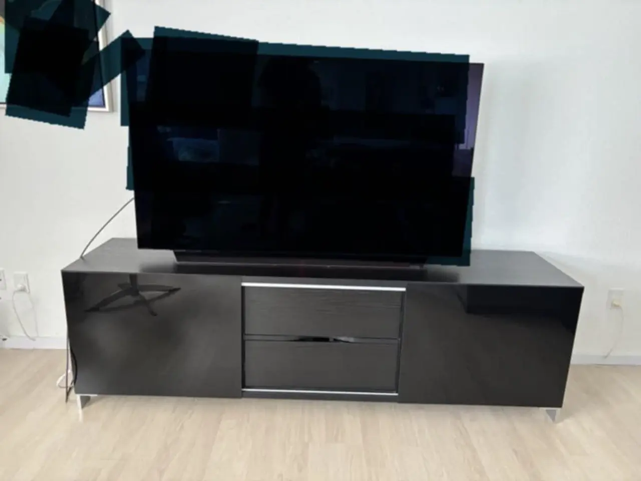 Billede 1 - TV bord i sort