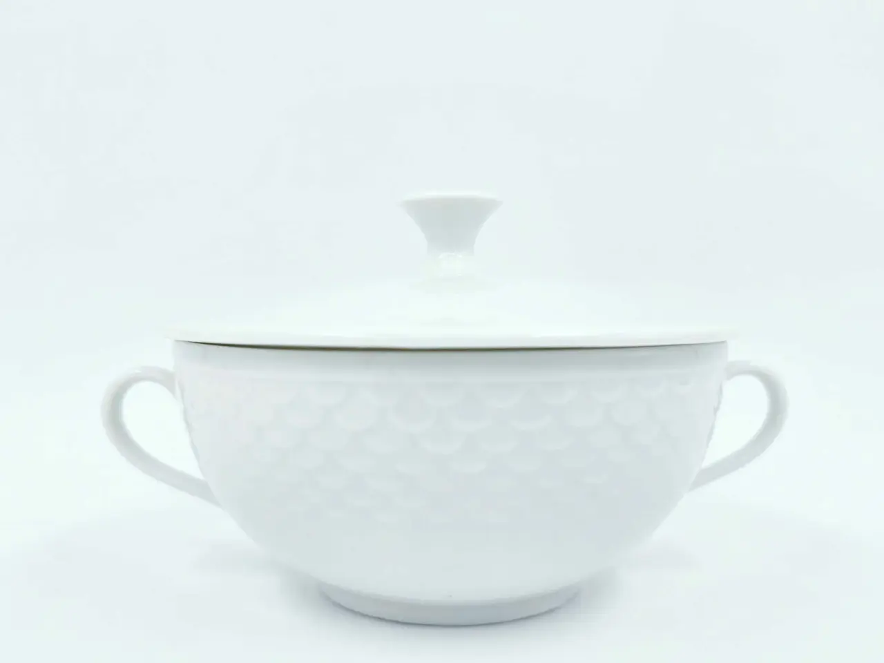 Billede 9 - Hvid Elegance Bouillonkop Porcelæn 