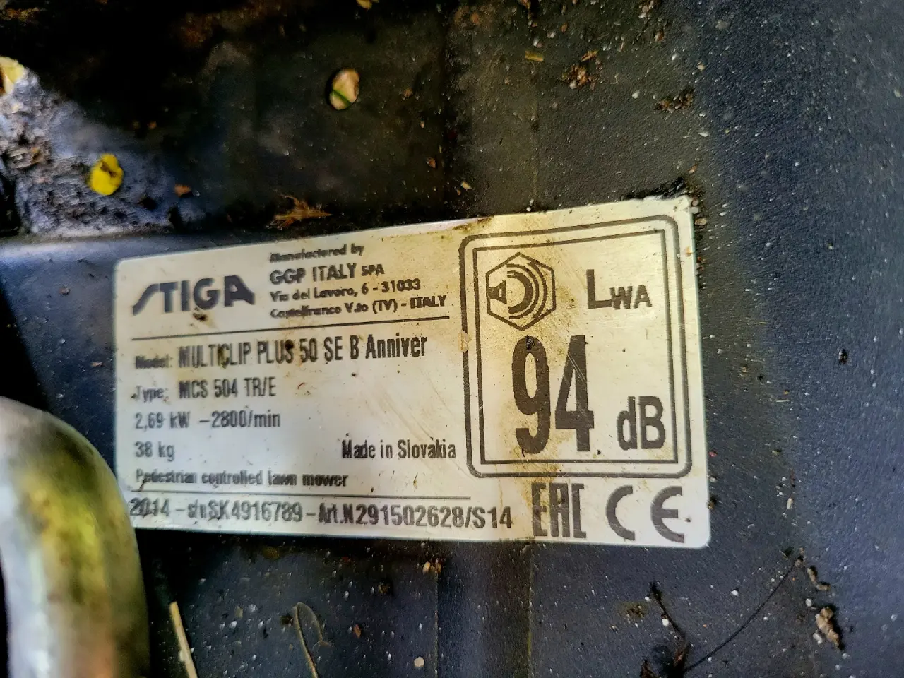 Billede 7 - Stiga Multiclip Plus 50 SE B