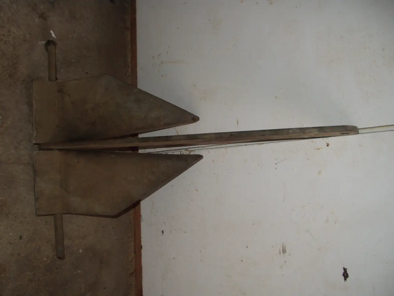 Billede 1 - Pladeanker varmgalvaniseret, 8,5 kg.