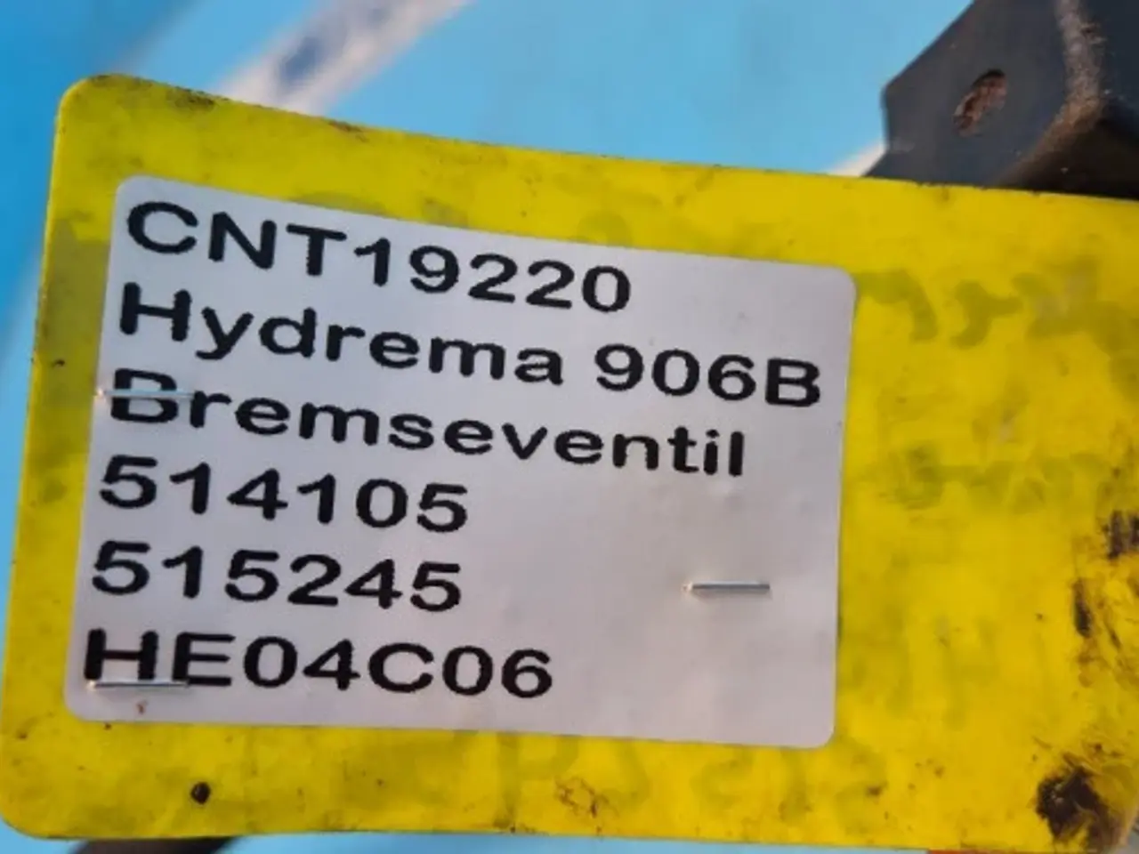 Billede 5 - Hydrema 906B Bremseventil 514105