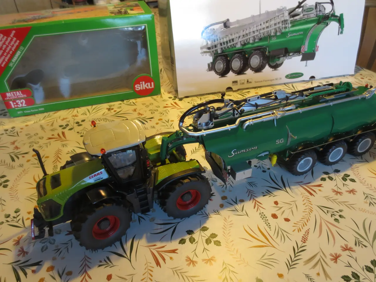 Billede 1 - 1 stk Ny Claas Xerion 5000 og Samson SG Gyllevogn