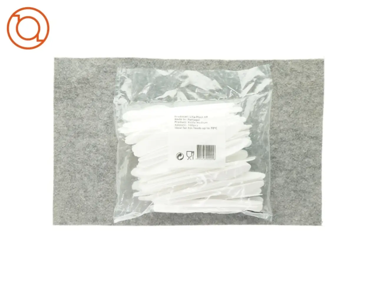 Billede 1 - Plastik knive (100 stk.)
