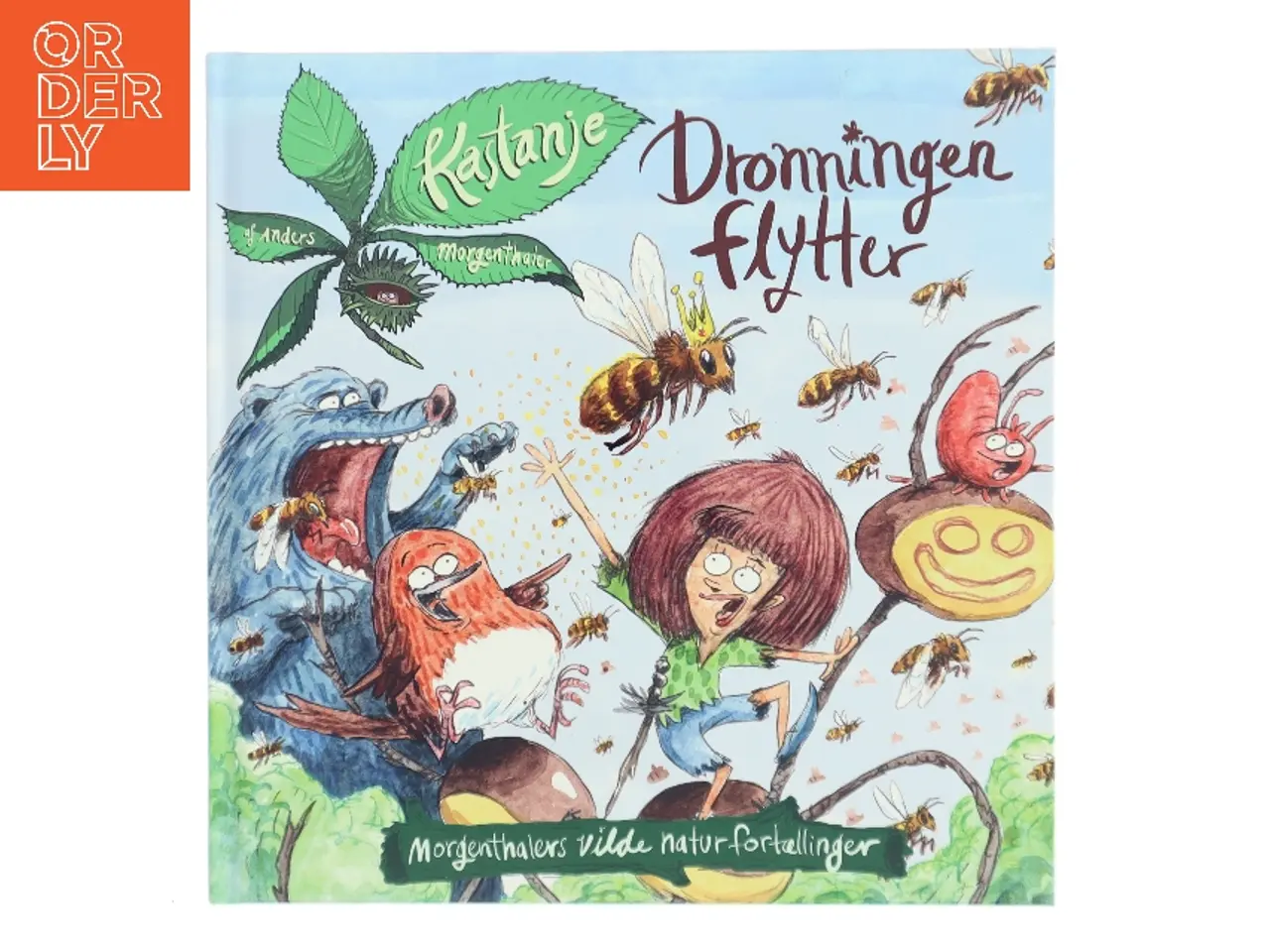 Billede 1 - Dronningen flytter af Anders Morgenthaler (Bog)