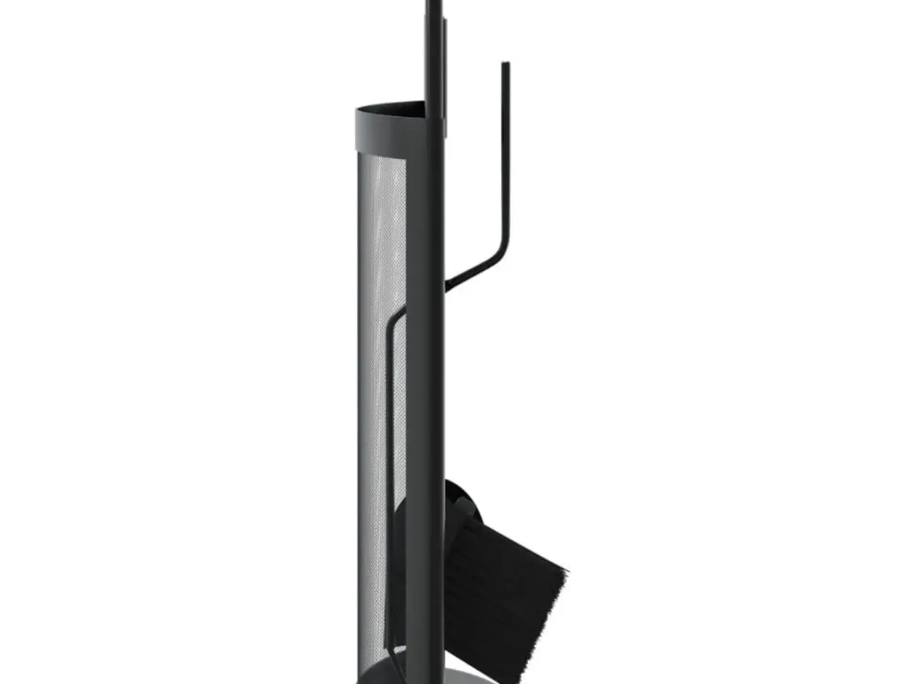 Billede 5 - 5-delt pejsesæt i stål - 23 × 15 × 66 cm, sort