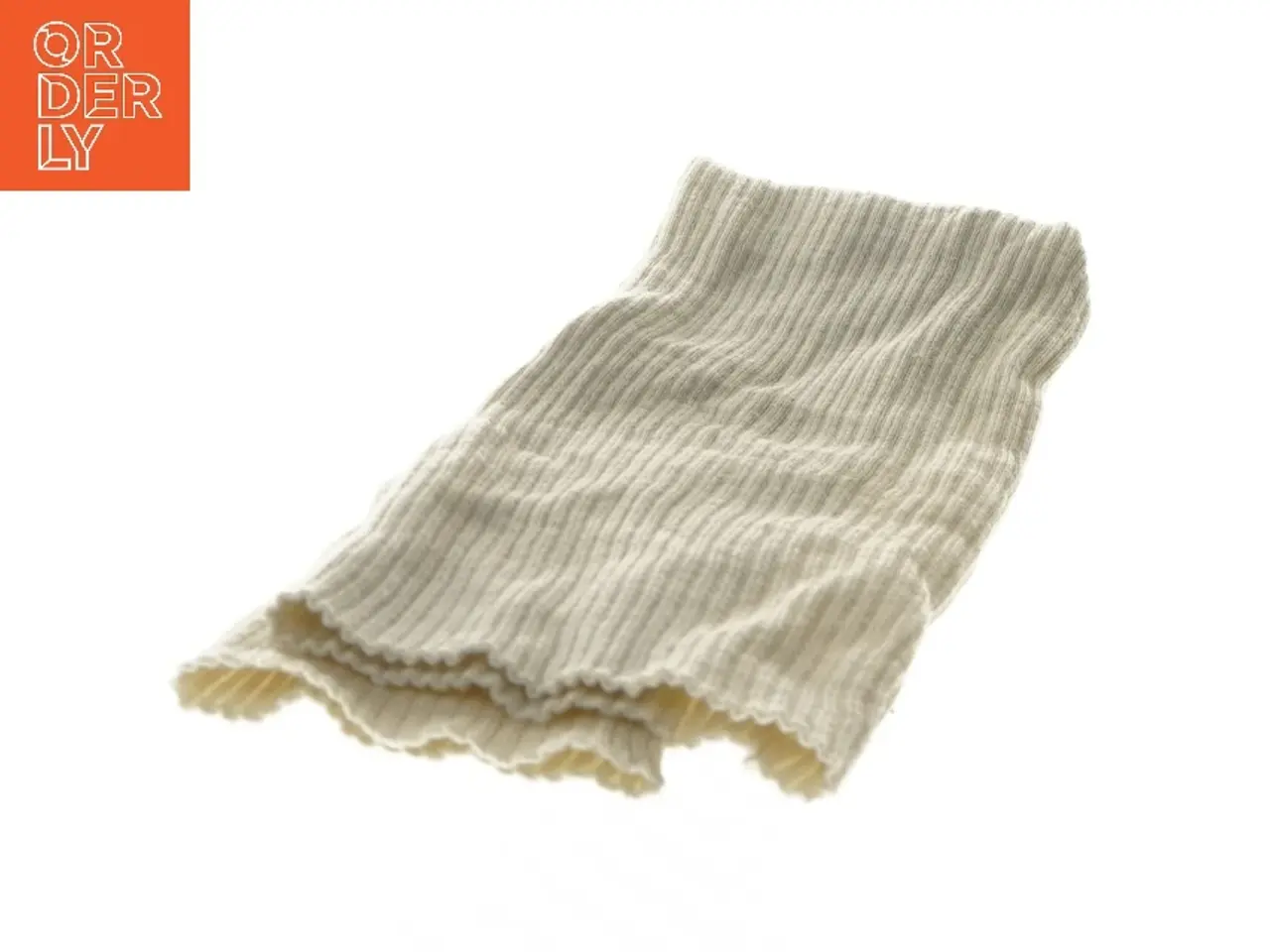 Billede 2 - Strikket tørklæde (str. 66x13 cm)
